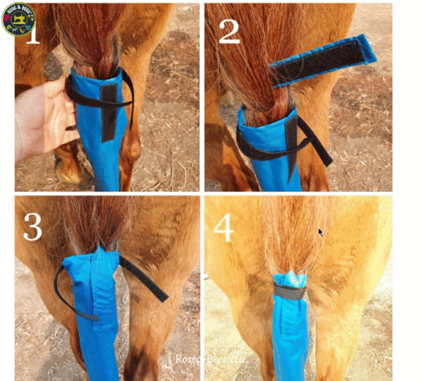Equine Horse Pony Tail Bags Equestrian Tack Waterproof Braided resistant Protect - Image 3