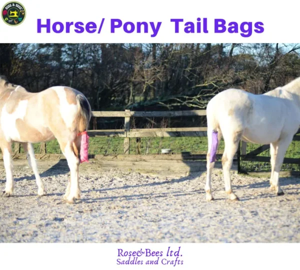 Equine Horse Pony Tail Bags Equestrian Tack Waterproof Braided resistant Protect - Image 5