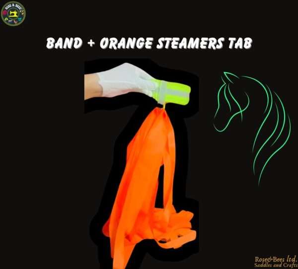 HORSE Hi Viz Reflective Tail Streamers | Adjustable Velcro & Elastic Band | Many Colours | Weatherproof | Be Seen Stay Safe On Road | Rider - Image 7
