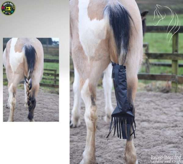 Horse Tail Bag with Fringe Pony Equestrian Equipment Horse Racing Care - Image 2