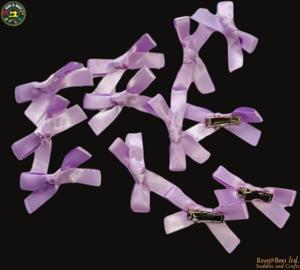 Pony Mane / Tail Bows | Set of 12 1.7” Horse Plaiting Band Bows Perfect for Grooming, Styling, & Adding Magic to Your Horse or Pony's Look! - Image 5