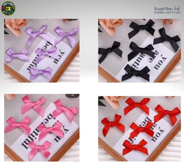 Pony Mane / Tail Bows | Set of 12 1.7” Horse Plaiting Band Bows Perfect for Grooming, Styling, & Adding Magic to Your Horse or Pony's Look! - Image 6