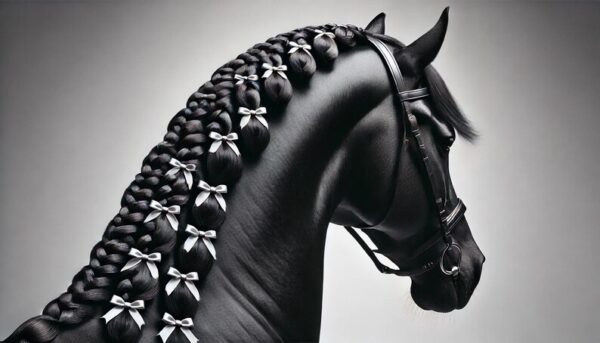 Pony Mane / Tail Bows | Set of 12 1.7” Horse Plaiting Band Bows Perfect for Grooming, Styling, & Adding Magic to Your Horse or Pony's Look! - Image 8