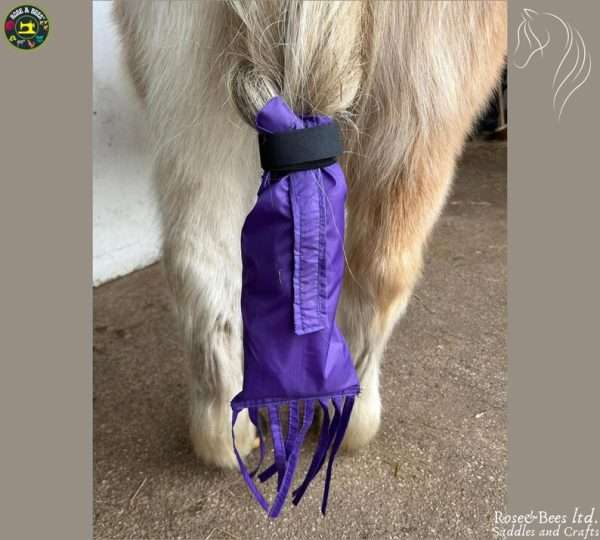 Horse Tail Bag with Fringe Pony Equestrian Equipment Horse Racing Care - Image 3