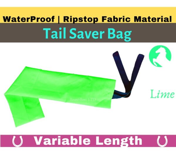 6.5" Wide Tail Saver Bag | Equine Tail Sack | Horse Cob Pony Tail Care | Equestrian Tack | Waterproof | Braid Tail Cover | Grooming Protect - Image 7