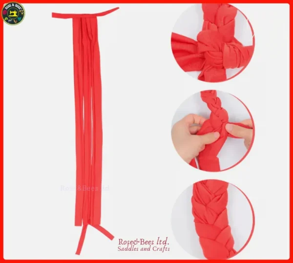 Handcrafted Horse Tail Braid Protector | Durable, Lightweight, Stylish | Protects Against Dirt & Insects | Promotes Healthy Tail Growth Care - Image 5
