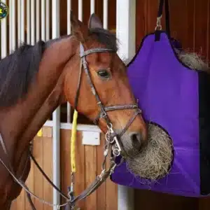 Horse Feed Durable Large Hay Bag For Horses Pony Control Feeding Equestrian