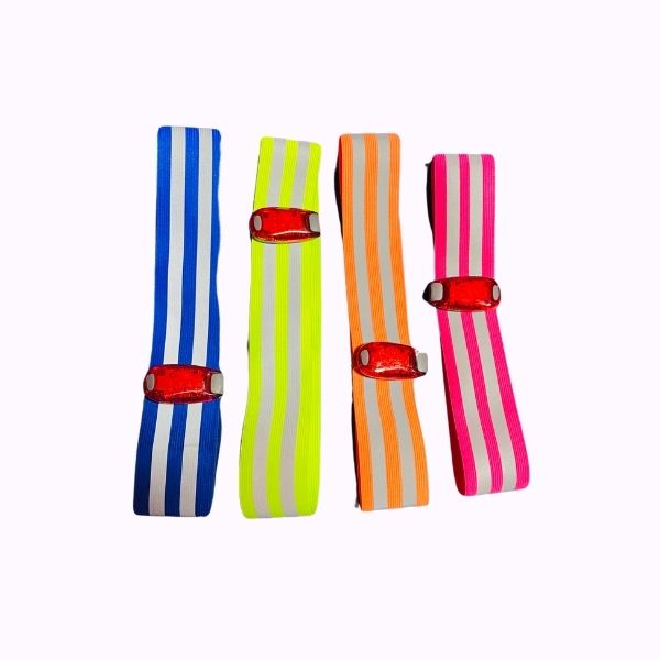 Hi-Viz Reflective Riding Hat Band with LED Light | Helmet Band