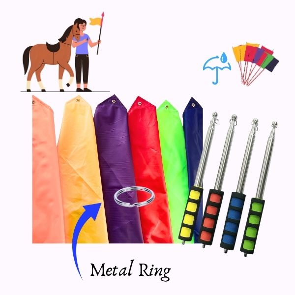 Natural Horsemanship Training Flag | Equine Grooming | Horse Development