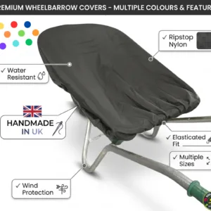 Water-Resistant Wheelbarrow Cover