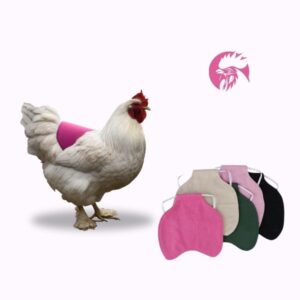Elasticated Chicken Saddle Apron Hen Feather Protector