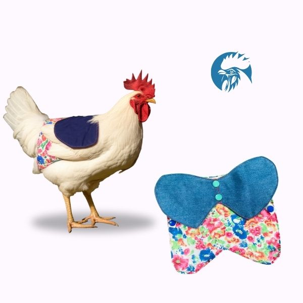 Chicken Saddle Adjustable Straps W Snaps Hen Apron