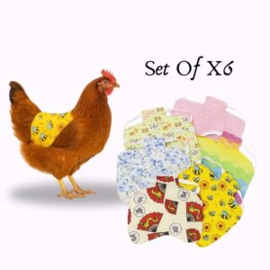 Elasticated CHICKEN SADDLE | Duck Apron | Chicken Apron
