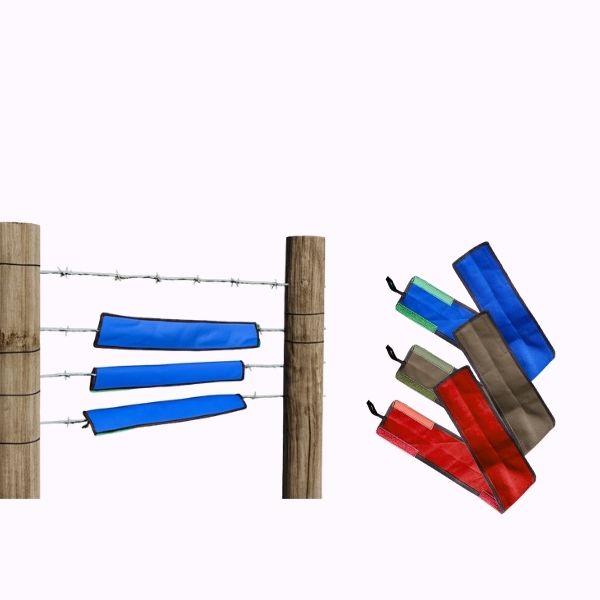 Barb Wire Cover / Barbed wire cover | Hi Viz Reflectors
