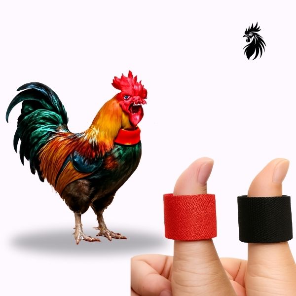 Crow Reduction Webbing Collar Handmade Quiet Rooster