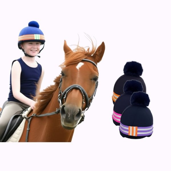 Helmet Safety Band | Elasticated Hi Viz Fluorescent